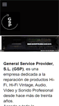 Mobile Screenshot of gspiberica.com