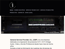 Tablet Screenshot of gspiberica.com